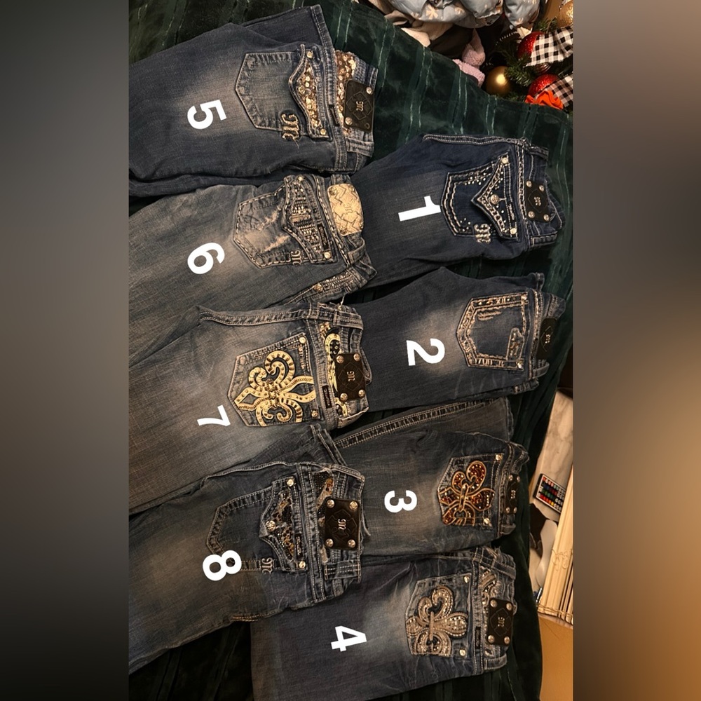 miss me blue jeans all size 27